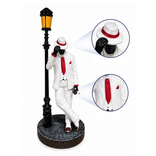Estátua Zé Pilintra Premium em Resina (20cm)