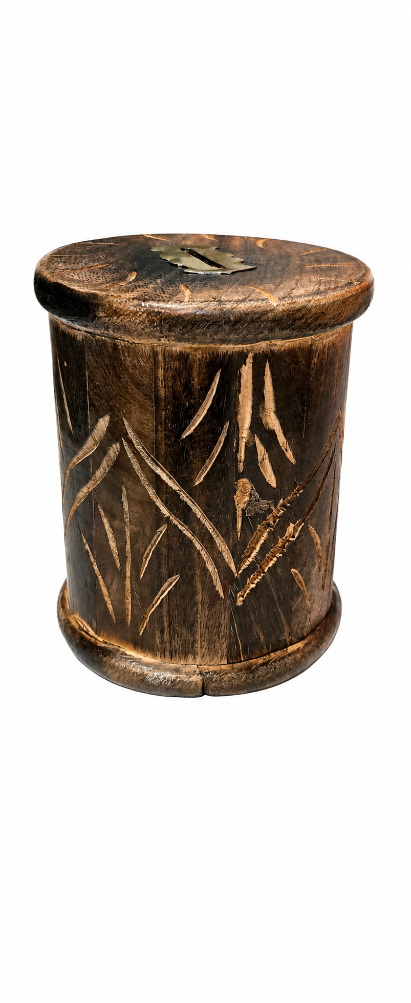 Cofrinho Indiano Redondo com Chave (10cm)