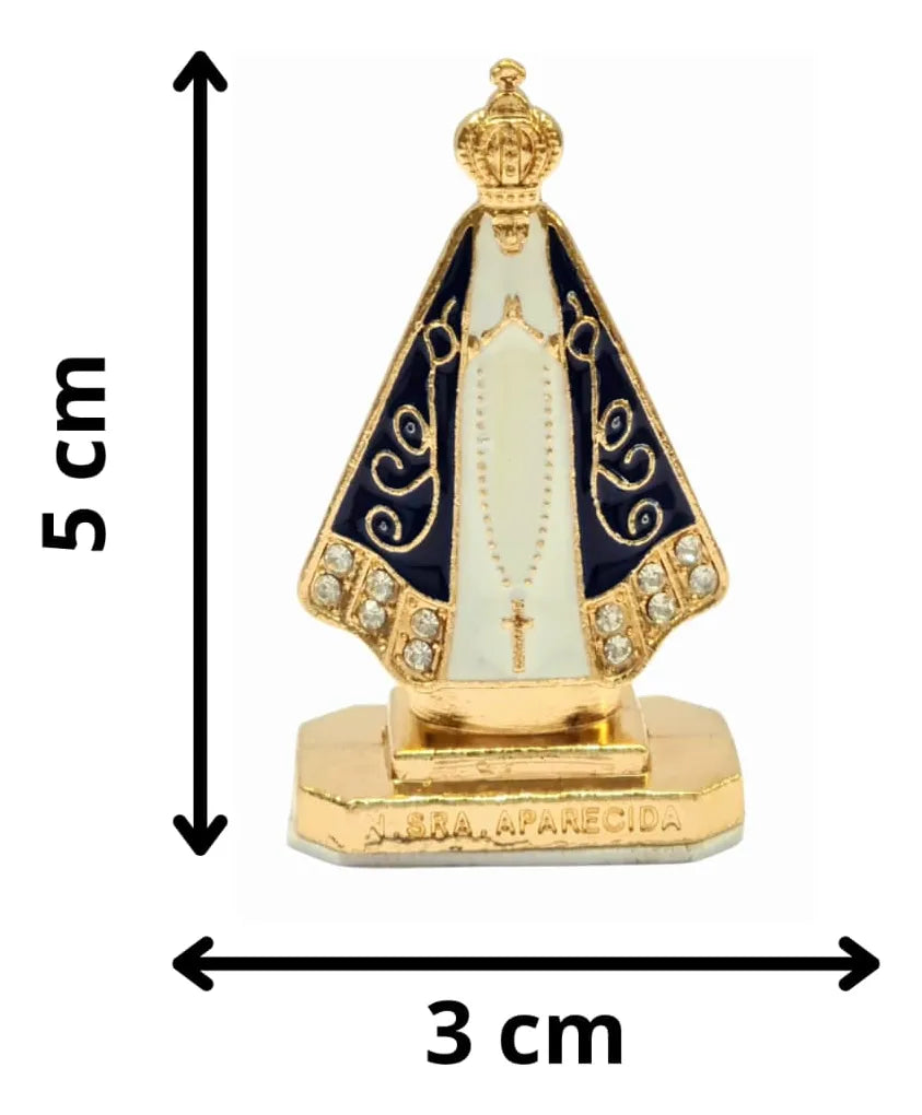 Enfeite Nossa Senhora Aparecida (5cm)