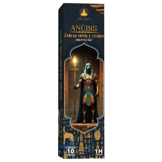 Incenso Natural Linha Egípcios Vila Zen (Anúbis)