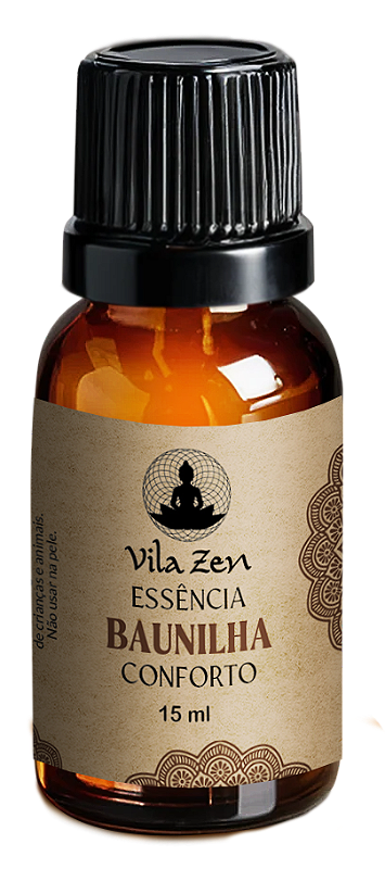 Essência Aromática Vila Zen Baunilha (15ml)