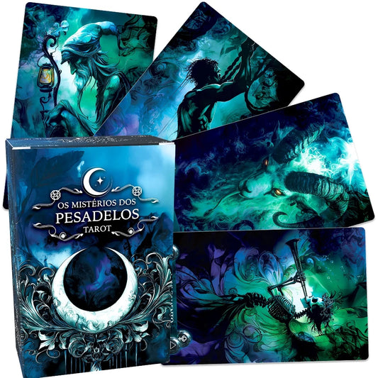 Tarot Os Mistérios dos Pesadelos com 36 Cartas