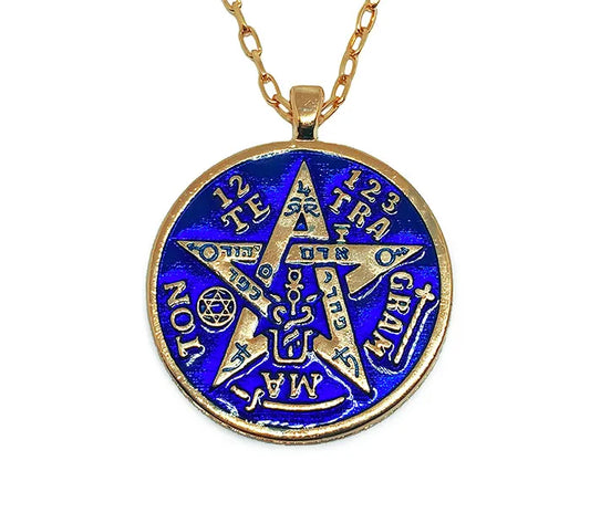 Colar Tetragrammaton em Metal (4cm)