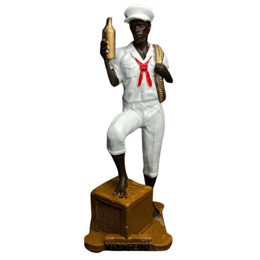 Estátua Marinheiro Umbanda em Resina (15cm)