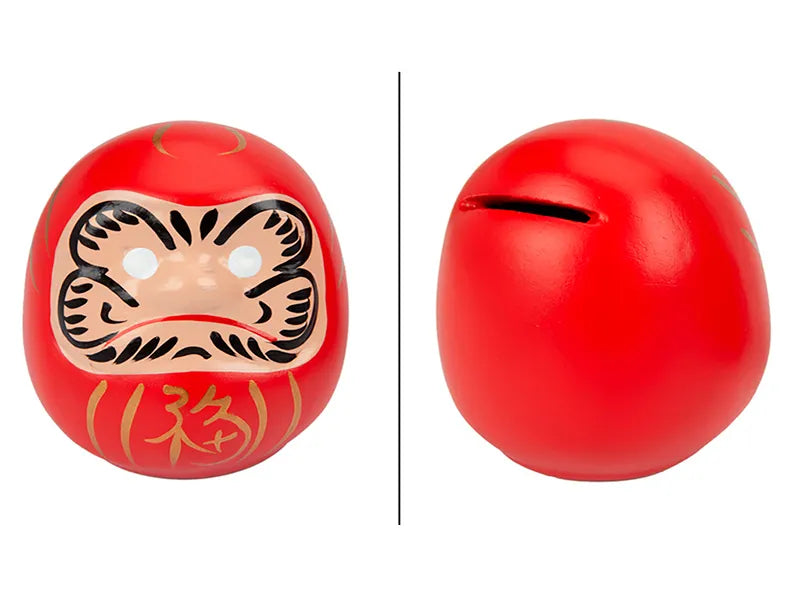 Cofre Boneco Daruma da Fortuna (14cm)