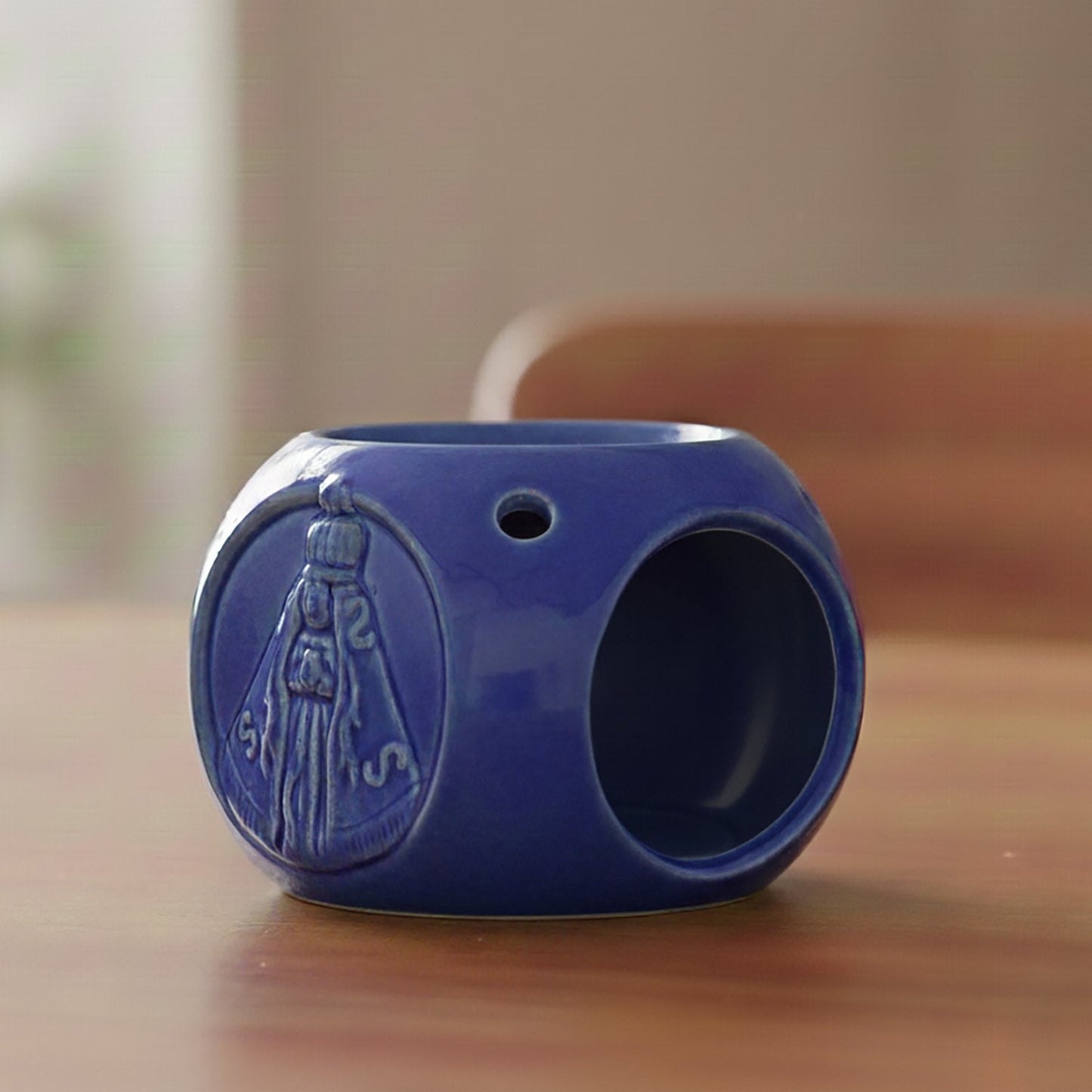 Difusor de Aromas em Cerâmica Nossa Senhora Aparecida (7cm)