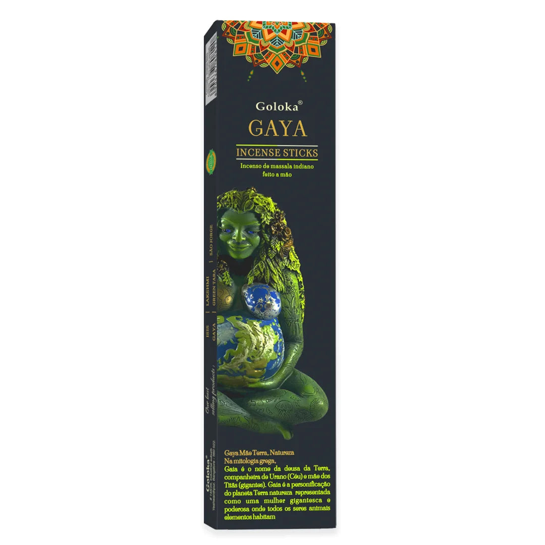 Incenso de Massala Goloka Gaya (Fertilidade, Magia, Poder, e Riqueza)