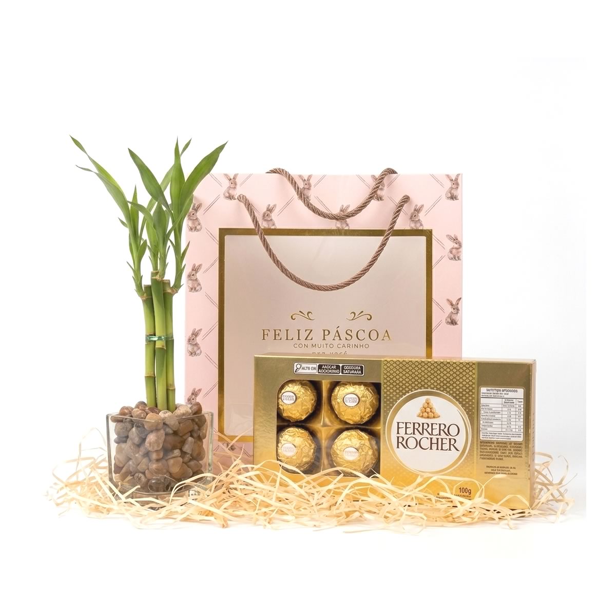 Especial de Páscoa com Bambu da Sorte e Chocolate (Edição Limitada)