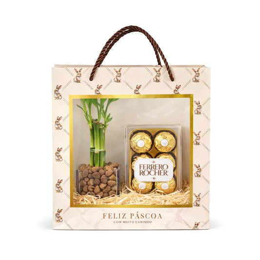 Especial de Páscoa com Bambu da Sorte e Chocolate (Edição Limitada)