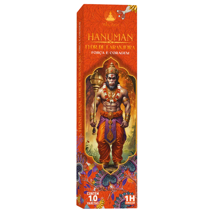 Incenso Natural Vila Zen Deuses Hindus (Hanuman)