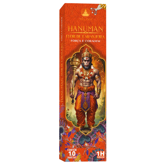 Incenso Natural Vila Zen Deuses Hindus (Hanuman)
