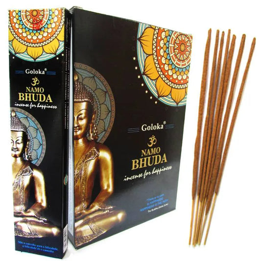 Incenso de Massala Goloka Namo Budha (Meditação e Iluminação)