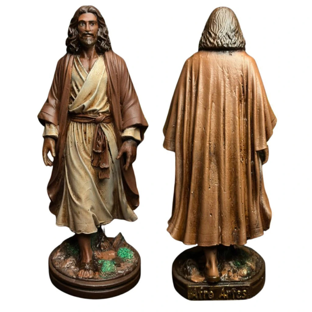 Estátua Jesus Cristo Caminhando (20cm)