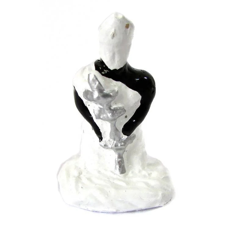 Estátua Mini Orixá Oxalá em Resina (5cm)