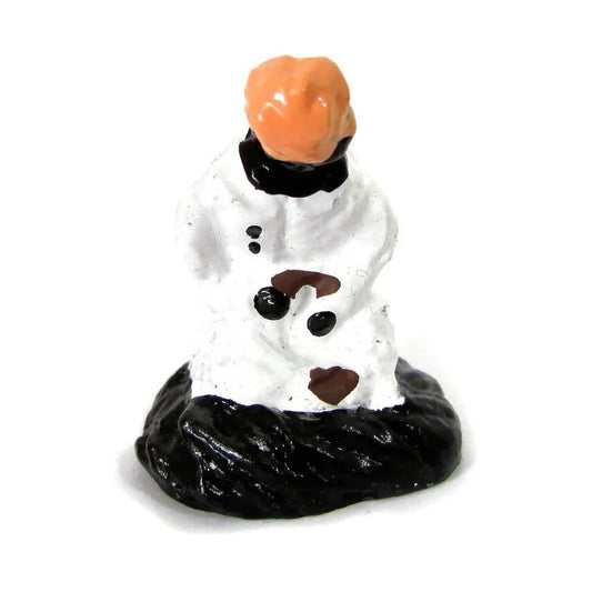 Estátua Mini Orixá Preta Velha em Resina (5cm)