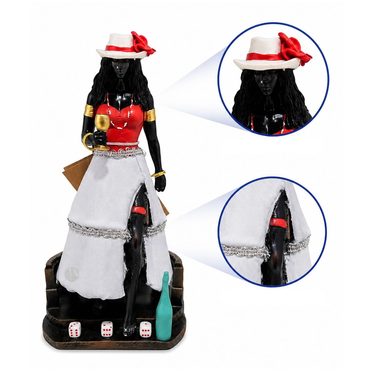 Estátua Maria Navalha Premium (20cm)