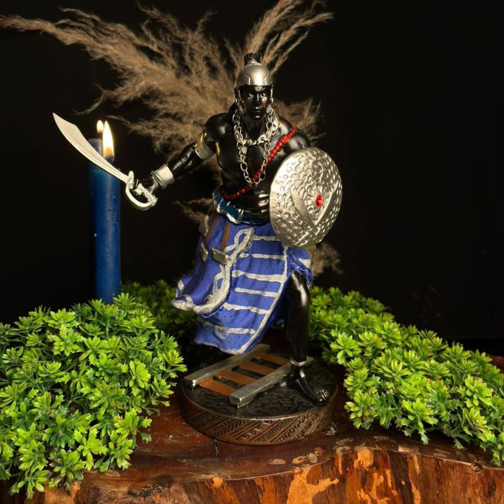 Estátua Orixás Ogum Premium (20cm)