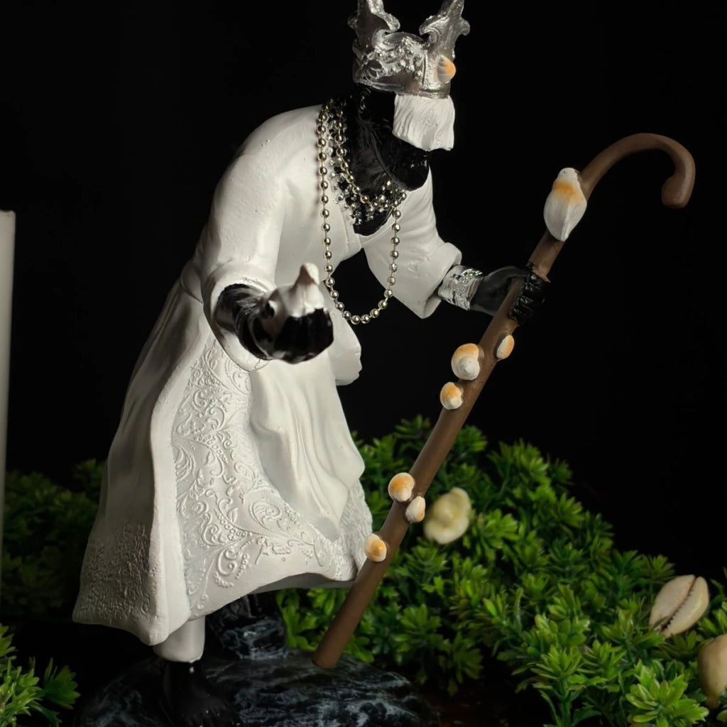 Estátua Orixás Oxalá Premium (20cm)