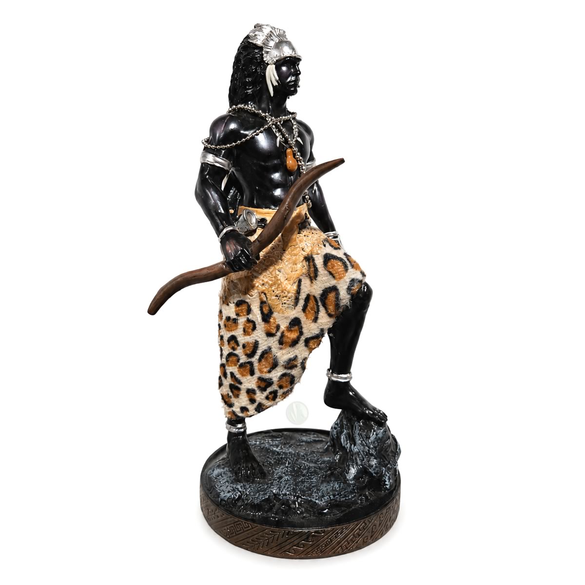 Estátua Orixás Oxóssi Premium (20cm)