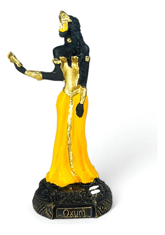 Estátua Orixá Oxum em Resina (15cm)