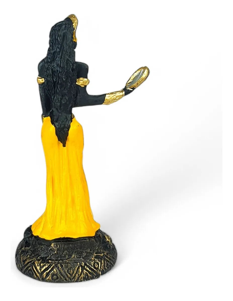 Estátua Orixá Oxum em Resina (15cm)