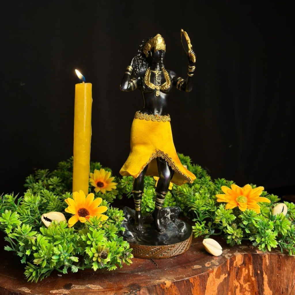 Estátua Orixás Oxum Premium (20cm)
