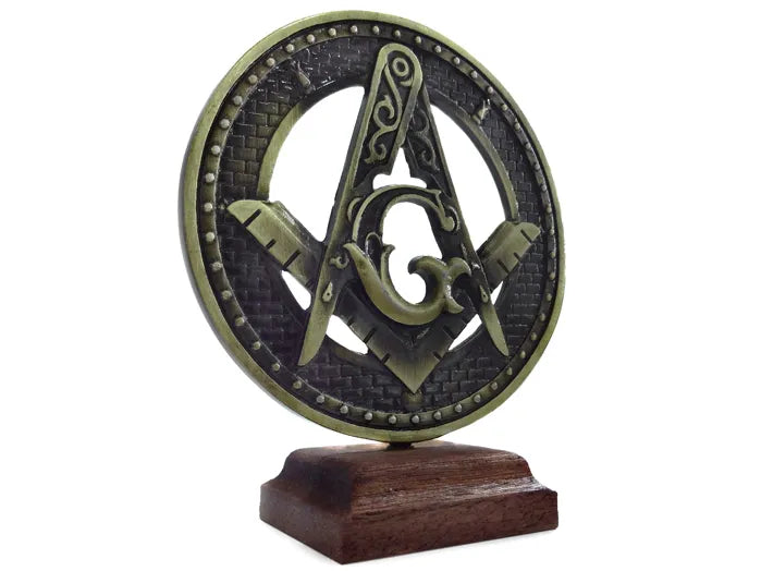 Pantáculo Símbolo Maçônico de Mesa (11cm)