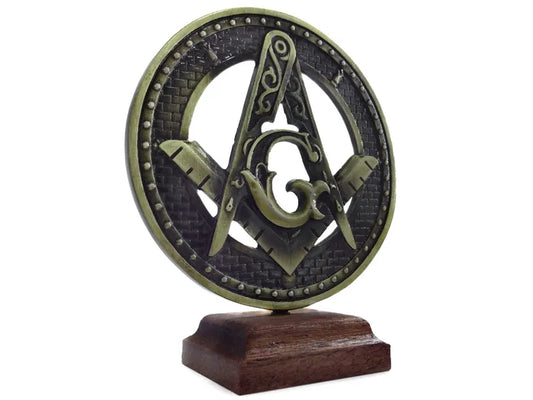 Pantáculo Símbolo Maçônico de Mesa (11cm)
