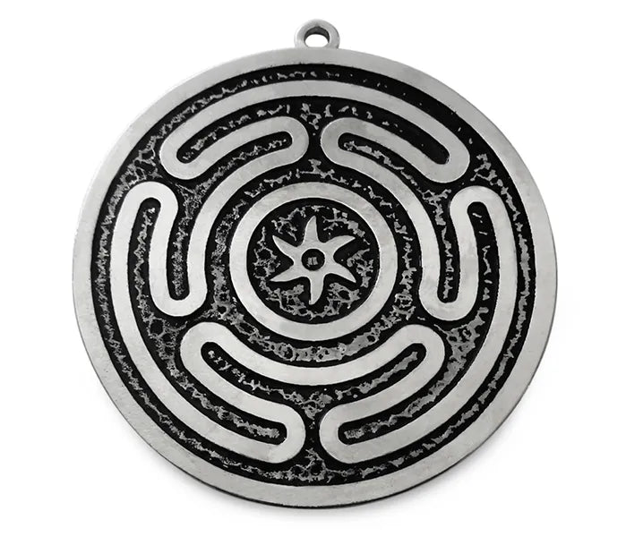 Pantáculo Labirinto Roda Hécate (10cm)