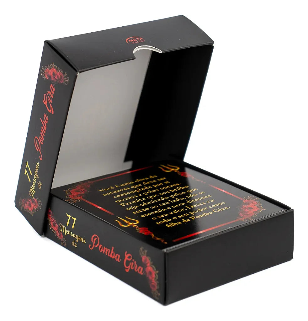 Box de Mensagens da Pomba Gira (77 Cartas)