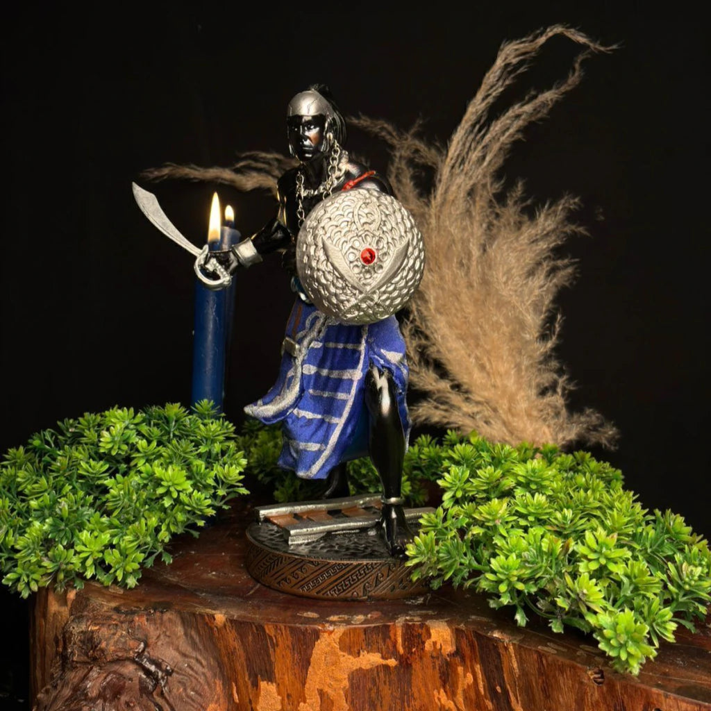 Estátua Orixás Ogum Premium (20cm)