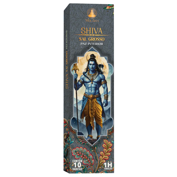 Incenso Natural Vila Zen Deuses Hindus (Shiva)