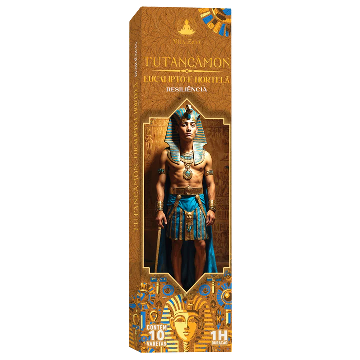 Incenso Natural Linha Egípcios Vila Zen (Tutancâmon)