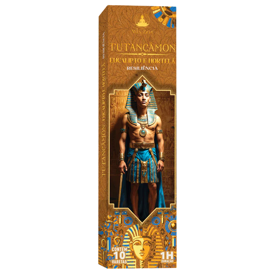 Incenso Natural Linha Egípcios Vila Zen (Tutancâmon)