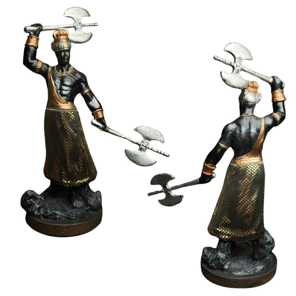 Estátua Orixás Xangô Premium (20cm)