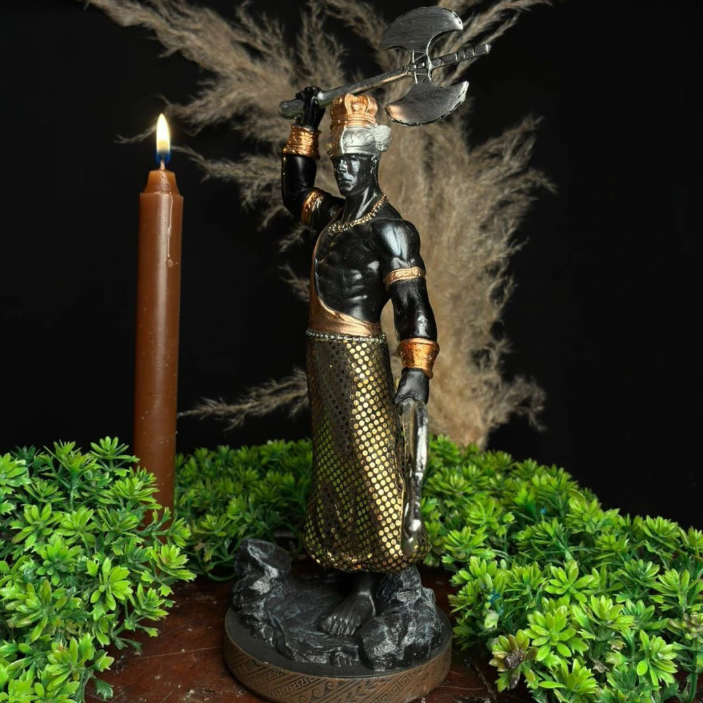 Estátua Orixás Xangô Premium (20cm)