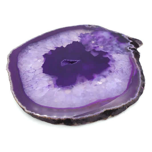 Chapa de Ágata Roxa (Pequena)