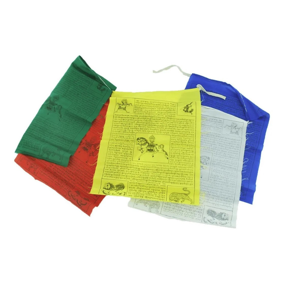 Cordão com Bandeirinhas Tibetanas PP (8cm)