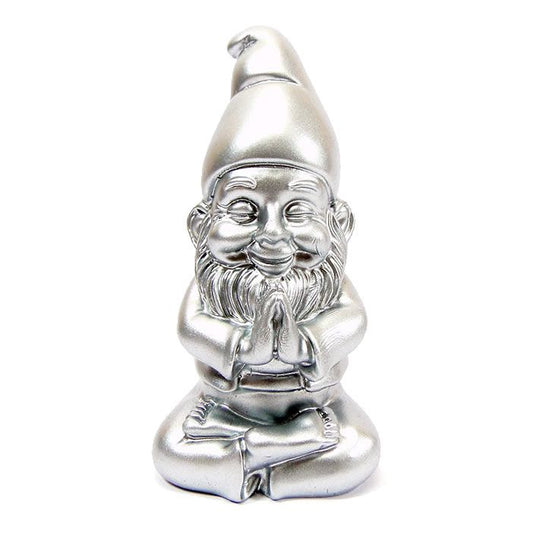 Duende da Lua Meditando (Prateado)