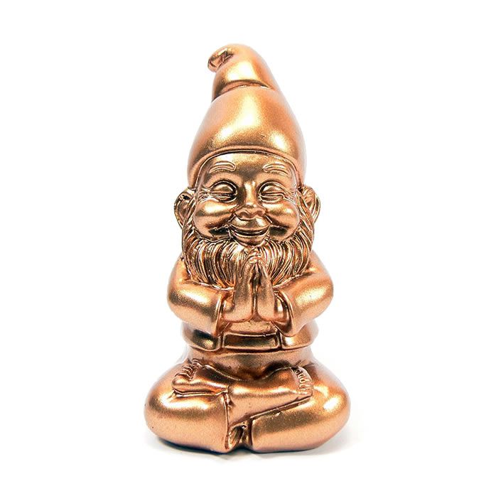 Duende do Sol Meditando (Dourado)