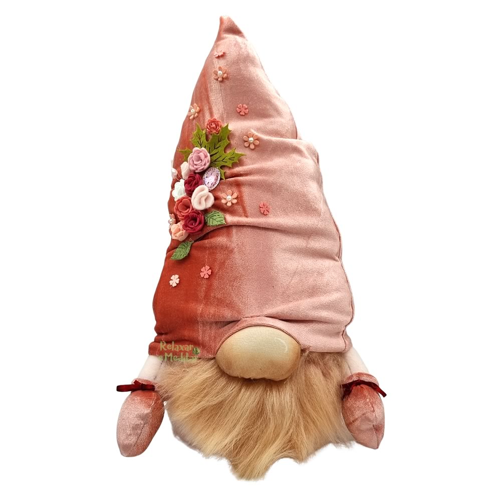 Gnomo Escandinavo Rosa (35cm)