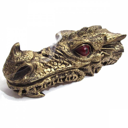 Incensário Cabeça de Dragão (23cm)