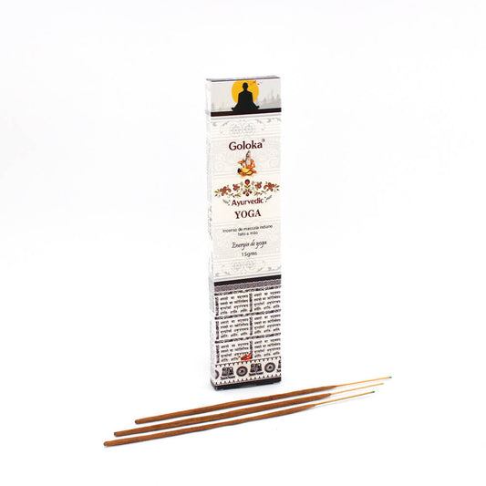 Incenso Goloka Massala Ayurvedic Yoga (Energia de Yoga)