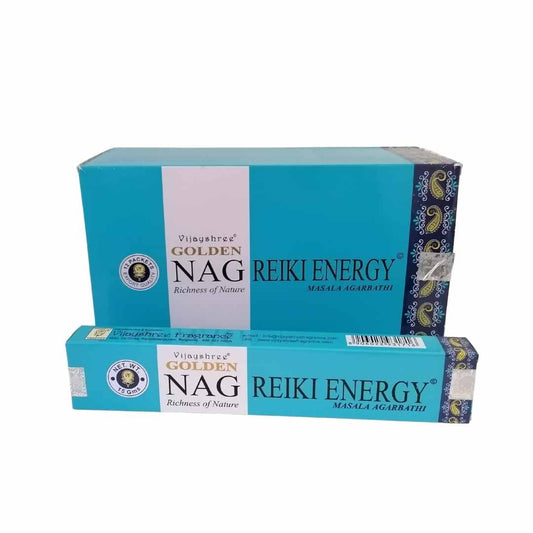 Incenso Indiano de Massala Golden Nag Reiki Energy