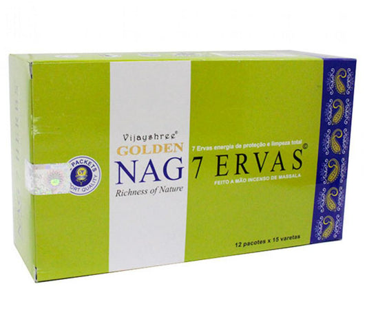 Incenso Indiano de Massala Nag Sete Ervas
