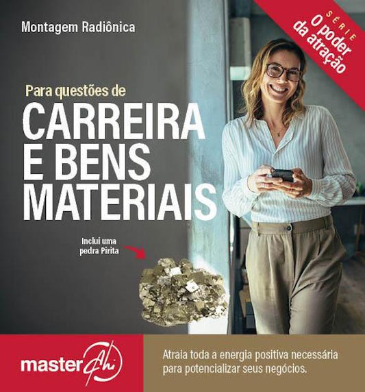 Kit de Placas Radiônicas Carreira e Bens Materiais