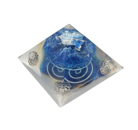 Orgonite Pirâmide São Miguel Arcanjo (Proteção)