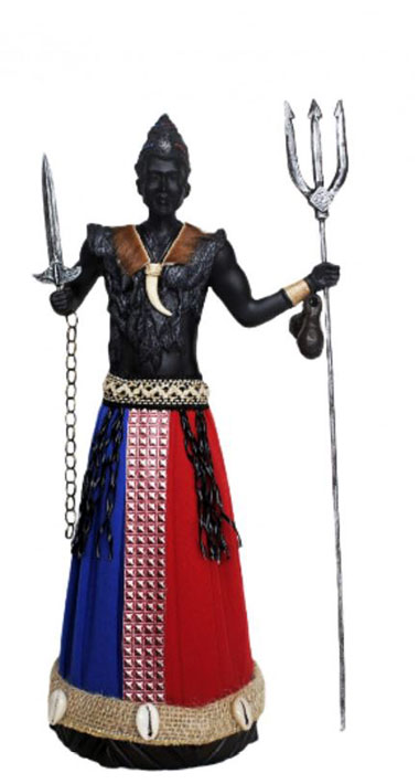 Estátua Orixá Xoroque Grande (40cm)