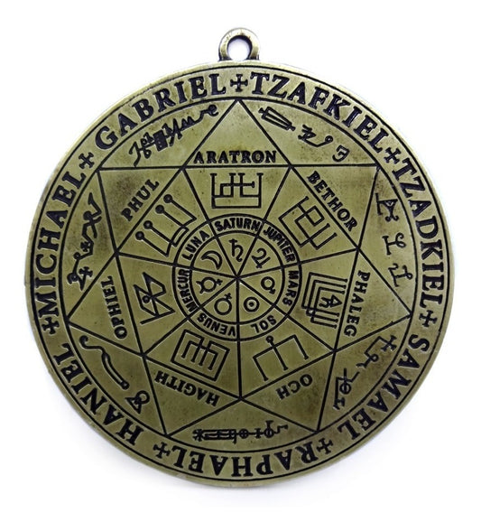 Pantáculo dos Sete dos Arcanjos (10cm)