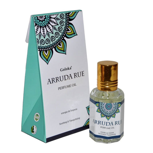 Perfume Indiano Goloka Arruda Rue (10ml)